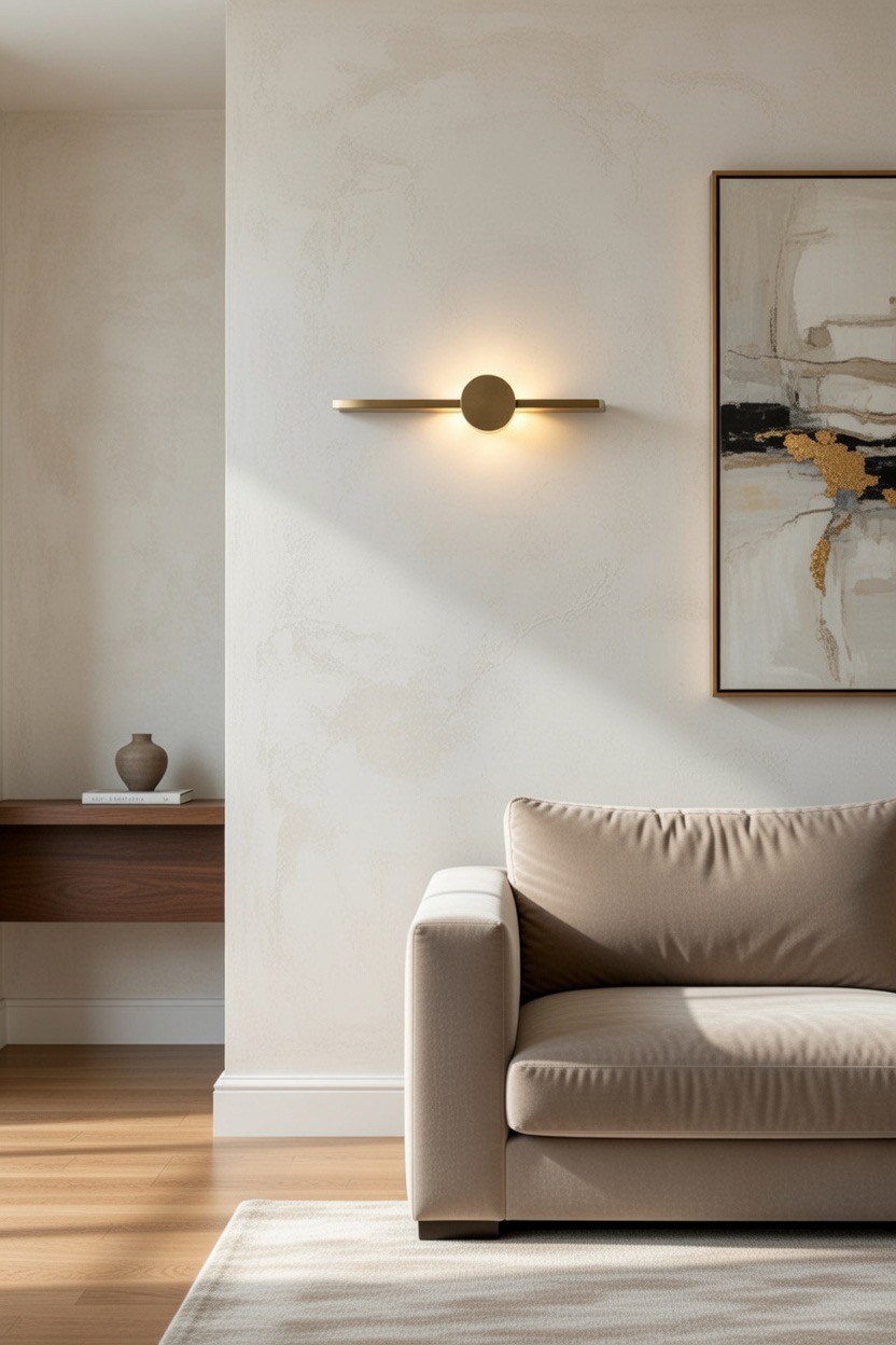 Halo Line Gold Reflektörlü Aplik - 3